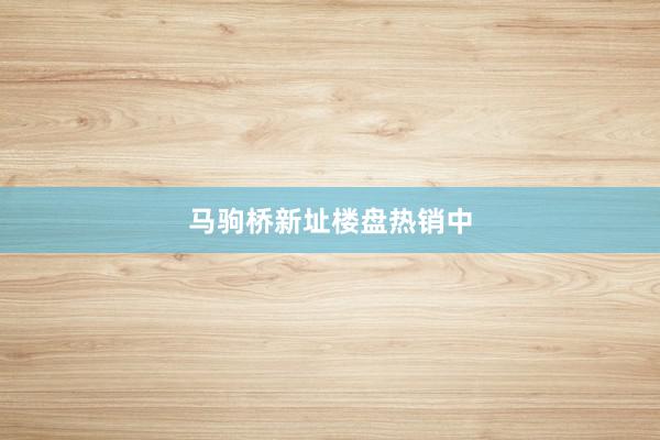 马驹桥新址楼盘热销中